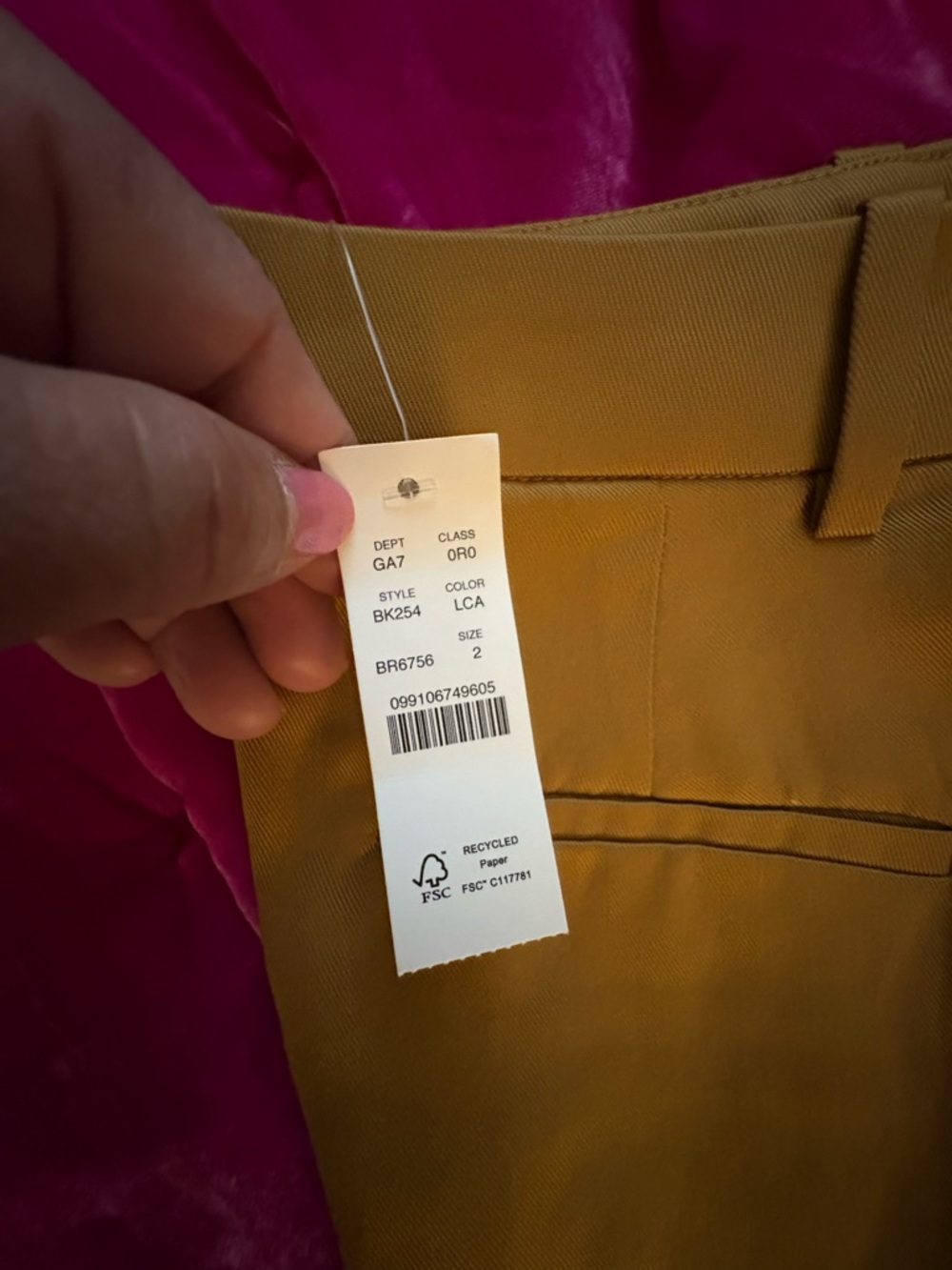 J. CREW Ingrid Gramercy High Rise Cappuccino Trouser Pants (BK254) - Picture 12 of 13